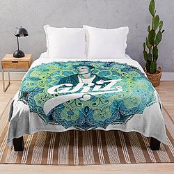 Griz Mandala Throw Blanket RB3005