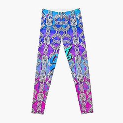 Griz Drippy Rave Music Festival Pattern Mens Womens Unisex Leggings RB3005