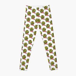 Griz Merch Griz Peace Logo Leggings RB3005