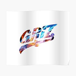 Griz Flames Poster RB3005