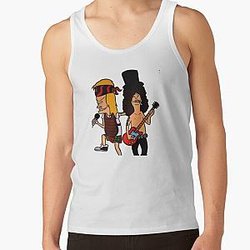 Stickers logos Art - guns n roses trend Tank Top RB1911