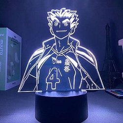 Haikyuu 3D Lamps - Lamp Bokuto Haikyu Official Merch HS0911