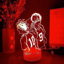 Haikyuu 3D Lamps - Lamp Shoyo &amp; Tobio Official Merch HS0911