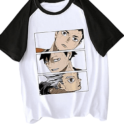 Haikyuu T-Shirts - Haikyuu Two-tone Tshirt Official Merch HS0911