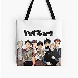 Haikyuu Bags - Haikyuuu boys All Over Print Tote Bag RB1606