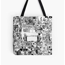 Haikyuu Bags - Manga Collage V2 All Over Print Tote Bag RB1606