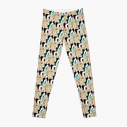 Haikyuu Leggings - Bokuto &amp; Akaashi High Five | Haikyuuu Leggings RB1606