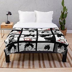 Haikyuu Bedding Sets - Kuroo Tetsurou Throw Blanket RB1606