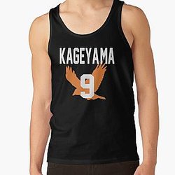 Haikyuu Tank Tops - Jersey Kageyama Number 9 (Karasuno) Tank Top RB1606