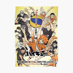 Haikyuu Posters - Haikyuuu To The Top Poster RB1606