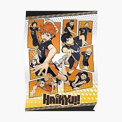 Haikyuu Posters - Haikyuuu !  Poster RB1606