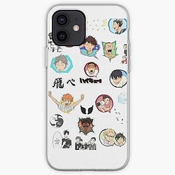 Haikyuu Cases - Haikyuuu iPhone Soft Case RB1606