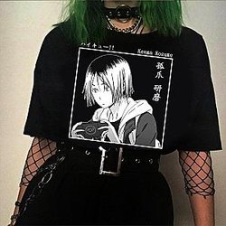 Haikyuu T-Shirt: Kenma Kozume T-shirt Playing Game