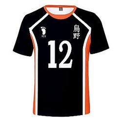 Haikyuu T-Shirts - Karasuno High School Volleyball Number 12 Classic T-shirt