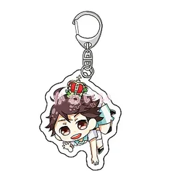 Anime Keychains – Haikyuu Michimiya Yui Keyring Official Merch