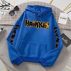 Haikyuu Blue Pullovers Hoodies