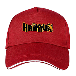 Haikyuu Cap - New Baseball Fashion Red Cap