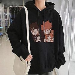 Haikyuu Hoodies - Hoodie Hinata &amp; Nishinoya Official Merch HS0911