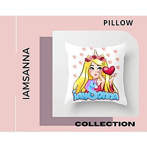 IamSanna Throw Pillow