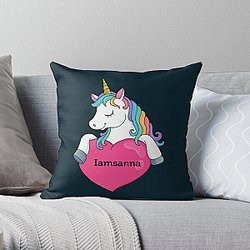 iamsanna   Throw Pillow RB1409