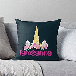 Iamsanna   Throw Pillow RB1409