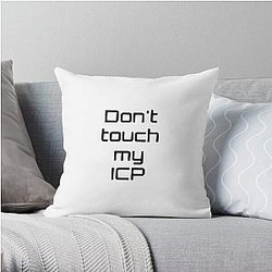 Don't touch my ICP Throw Pillow RB3107