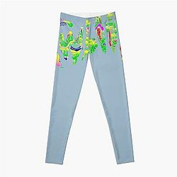 Sound Influenced By Rock Music Attractive Icp Insane Retro Leggings RB3107