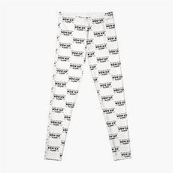 My Boss was the Mouse: WDW ICP CM Alumni, Black font Leggings RB3107