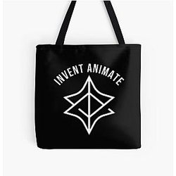 invent animate   Band All Over Print Tote Bag RB1512