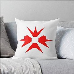 ERRA Red Burst Logo Throw Pillow RB1512