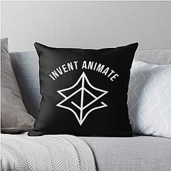 invent animate   Band Throw Pillow RB1512