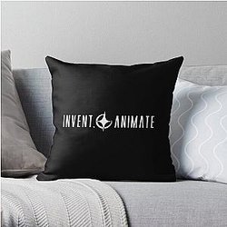 invent animate band Throw Pillow RB1512