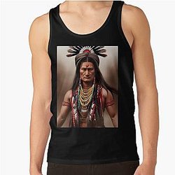 Native American Indian: War Chief Tank Top RB1512