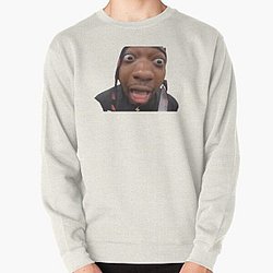 Jidion Sweatshirts - JiDion meme face on the news Pullover Sweatshirt RB1609