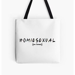 Jidion Bags - Banned JiDion Homiesexual Meme No Home All Over Print Tote Bag RB1609