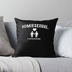 Jidion Pillows - JiDion Homiesexual Throw Pillow RB1609