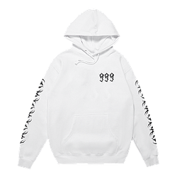 Juice Wrld Hoodies - Already Dead White Hoodie 