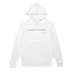 Juice Wrld Hoodies - Power Over Depression Hoodie 