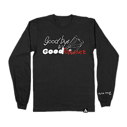 Juice Wrld Sweatshirts - Goodbye &amp; Good Riddance Long Sleeve Black 