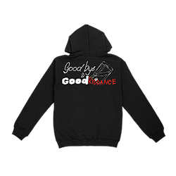 Juice Wrld Hoodies - GOODBYE &amp; GOOD RIDDANCE HOODIE Black 