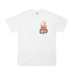 Juice Wrld T-Shirts - 999 Burning Hearts Tee 