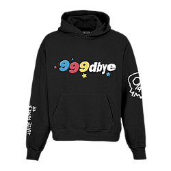 Juice Wrld Hoodies - 999DBYE &amp; 999DRIDDANCE 4 YEAR ANNIVERSARY ANNIVERSARY HOODIE 