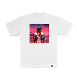 Juice Wrld T-Shirts - LEGENDS NEVER DIE ALBUM TSHIRT WHITE 