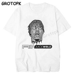 Juice Wrld T-Shirts - RIP JUICE WRLD Rest In Heaven T Shirt 