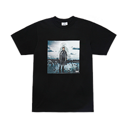 Juice Wrld T-Shirts - Fighting Demons Album Cover Tee Black 