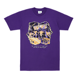 Juice Wrld T-Shirts - Attack Tee Purple 