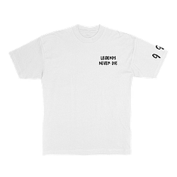 Juice Wrld T-Shirts - 999 Moonlight Tee White 