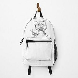 creepy cat junji ito inspired Backpack RB0811