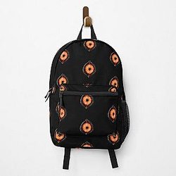 Evil eye horror style Backpack RB0811