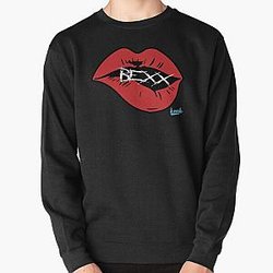 Kallmekris Merch Kallmekris Bexx Red Lips Pullover Sweatshirt RB0811